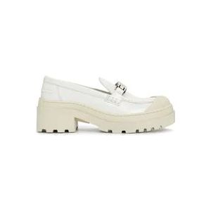 Dior Witte Loafer Schoenen Ss22 , White , Dames , Maat: 35 EU