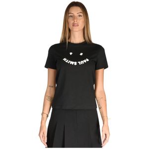 PS By Paul Smith, Dames, Tops, Zwart, Maat: XL Katoen,