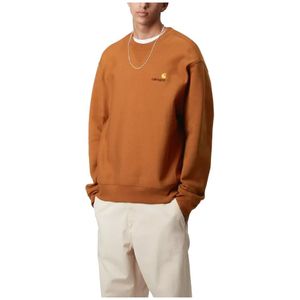Carhartt WIP - American Script Crewneck - Sweatshirt - Bruin