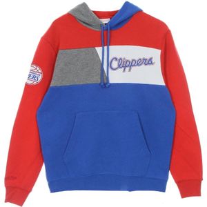 Mitchell & Ness, Heren, Sweatshirts & Hoodies, Veelkleurig, Maat: XL Fleece,