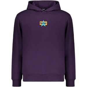 Herno, Heren, Sweatshirts & Hoodies, Paars, Maat: L Katoen,