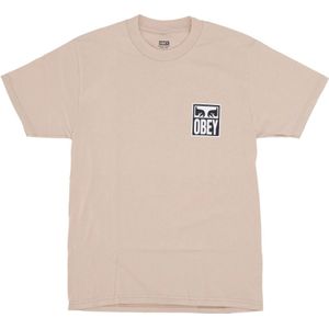 Obey, Heren, Tops, Beige, Maat: XL Katoen,