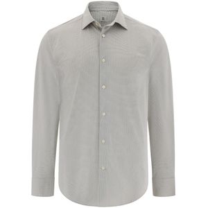 Boggi Milano - B Tech - Overhemd - Bruin - Lichtgewicht Nylon Jersey