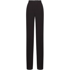 Saint Laurent, Dames, Broeken, Bruin, Maat: S Zijde,