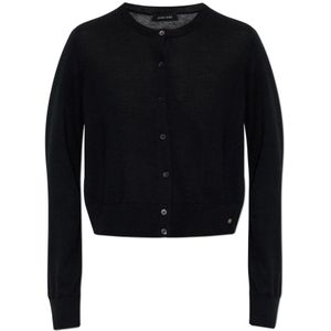 Anine Bing, Dames, Truien, Zwart, Maat: L Wol,