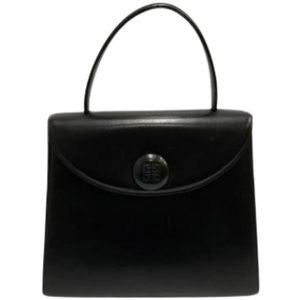 Givenchy Pre-owned, Dames, Pre-owned, Zwart, Maat: ONE Size Leer,