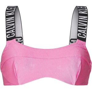 Calvin Klein - Sweetheart Neckline Bikini - Roze - 85% Nylon, 15% Elastane