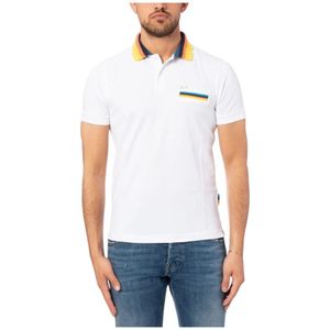 Sun68, Heren, Tops, Wit, Maat: S Katoen,