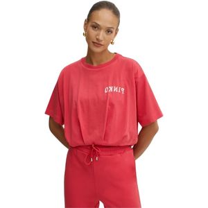 Pinko, Dames, Tops, Rood, Maat: L
