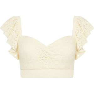 Actualee, Dames, Tops, Beige, Maat: M