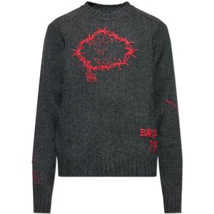 Zadig & Voltaire, Heren, Truien, Grijs, Maat: XL Wol,