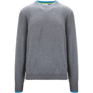 Sun68, Heren, Truien, Grijs, Maat: 2XL Katoen,