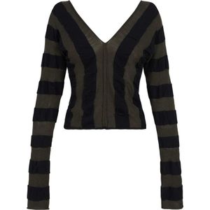 Cortana, Dames, Truien, Veelkleurig, Maat: S Wol,