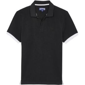 Vilebrequin, Heren, Tops, Zwart, Maat: S Katoen,