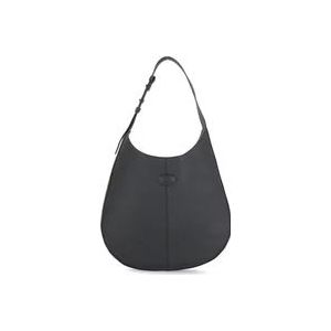 Tod's Shoulder Bags , Black , Dames , Maat: ONE Size