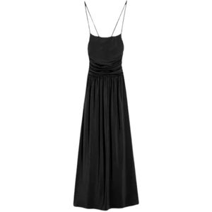 Max Mara, Dames, Jurken, Zwart, Maat: S Jersey,