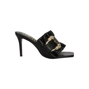 Versace Heeled Mules , Black , Dames , Maat: 36 EU