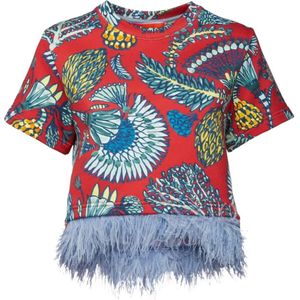 La DoubleJ, Dames, Tops, Veelkleurig, Maat: M Katoen,