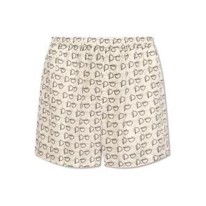 Burberry Denim shorts , Beige , Dames , Maat: S