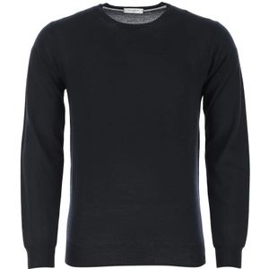 Paolo Pecora, Heren, Truien, Blauw, Maat: S