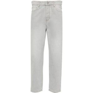 Ami Paris, Heren, Jeans, Grijs, Maat: L Katoen,