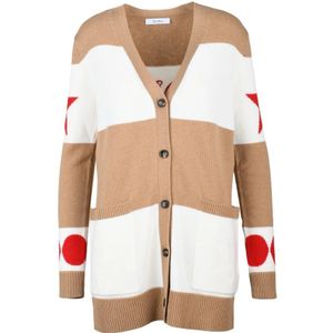 Max Mara, Dames, Truien, Veelkleurig, Maat: M Wol,