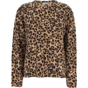 Semicouture, Dames, Truien, Bruin, Maat: XS Wol,