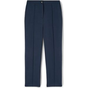 Motivi, Dames, Broeken, Blauw, Maat: XS Zijde,