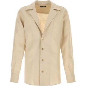 Dolce & Gabbana - Overhemd - Beige - Katoen