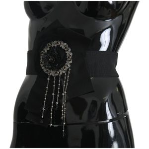 Dolce & Gabbana, Dames, Accessoires, Zwart, Maat: S Katoen,