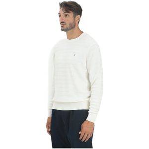 Tommy Hilfiger, Heren, Truien, Beige, Maat: XS Katoen,