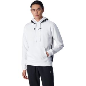 Champion, Heren, Sweatshirts & Hoodies, Wit, Maat: XL Fleece,