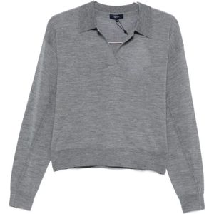 Soeur, Dames, Truien, Grijs, Maat: M Wol,