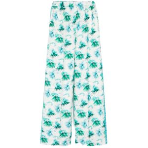 Max Mara, Dames, Broeken, Veelkleurig, Maat: S Zijde,