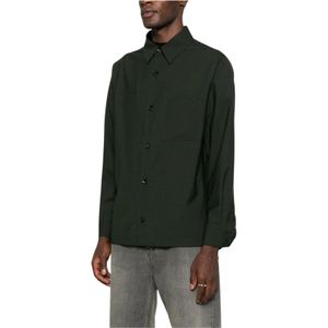 BE Able, Heren, Overhemden, Groen, Maat: L