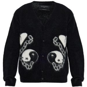 AllSaints, Heren, Truien, Zwart, Maat: XS Wol,