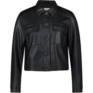 Betty & Co, Dames, Jassen, Zwart, Maat: S Leer,