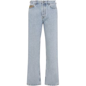 Gucci, Heren, Jeans, Blauw, Maat: W31 Denim,