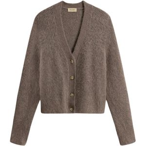 Woolrich, Dames, Truien, Grijs, Maat: M Wol,