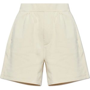 Dsquared2, Heren, Korte broeken, Beige, Maat: M Katoen,