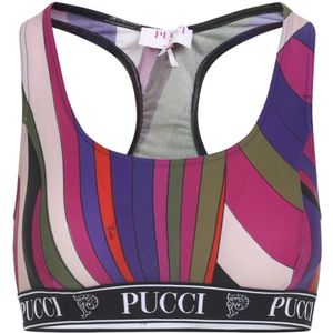 Pucci, Dames, Sport, Veelkleurig, Maat: XS Polyamide,