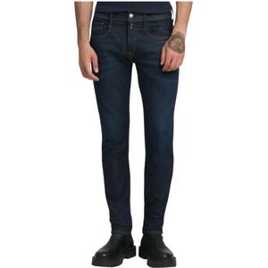 Replay - Anbass Slim Jeans - Blauw - Heren