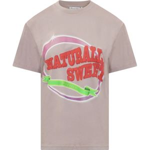 JW Anderson, Dames, Tops, Paars, Maat: S Katoen,