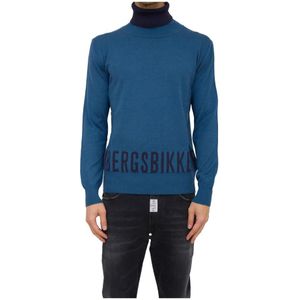 Bikkembergs, Heren, Truien, Blauw, Maat: L Wol,