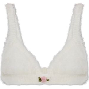 Alessandra Rich, Dames, Ondergoed, Wit, Maat: XS Wol,
