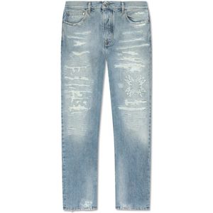 Amiri, Heren, Jeans, Blauw, Maat: W31 L32 Katoen,