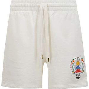 Casablanca, Heren, Korte broeken, Wit, Maat: S Katoen,