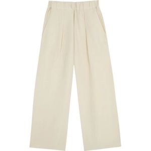 Cortana, Dames, Broeken, Wit, Maat: 2XS Linnen,