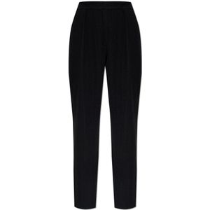 Emporio Armani, Dames, Broeken, Zwart, Maat: S