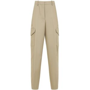 Givenchy - Cargobroek - Zwart - Wol - Relaxte Pasvorm